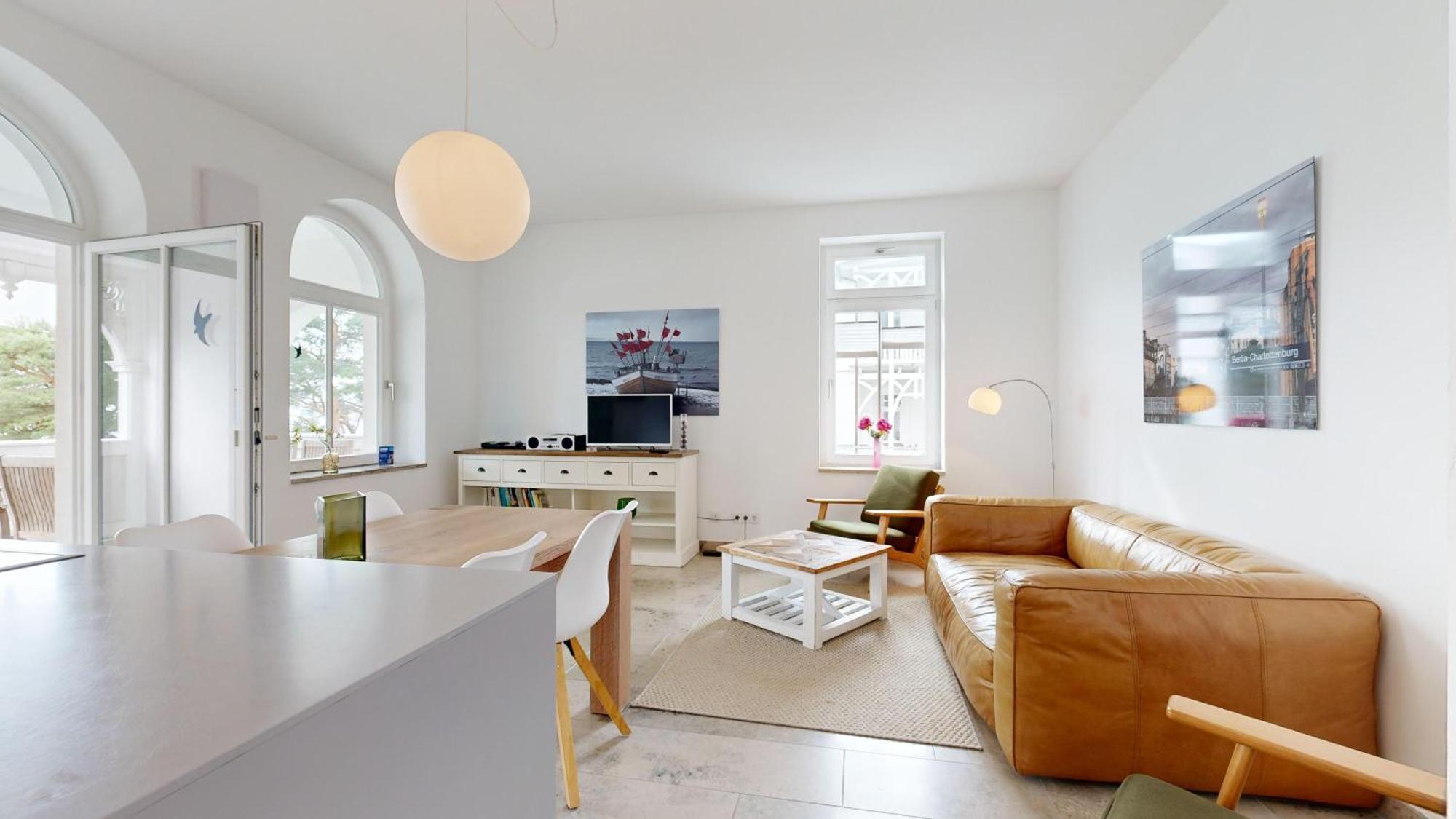 Fewos In Direkt Am Strand Mit Meerblick, Villa Seeblick, Binz Bagian luar foto